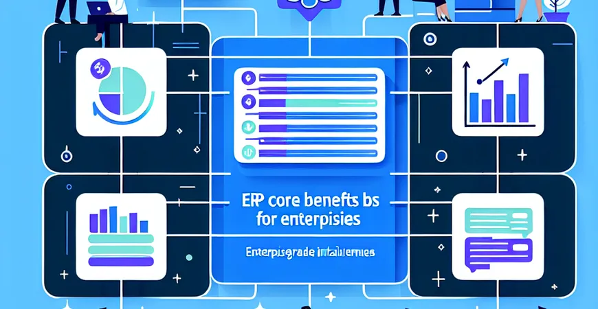 一文讲透！ERP 软件为企业带来的六大核心收益